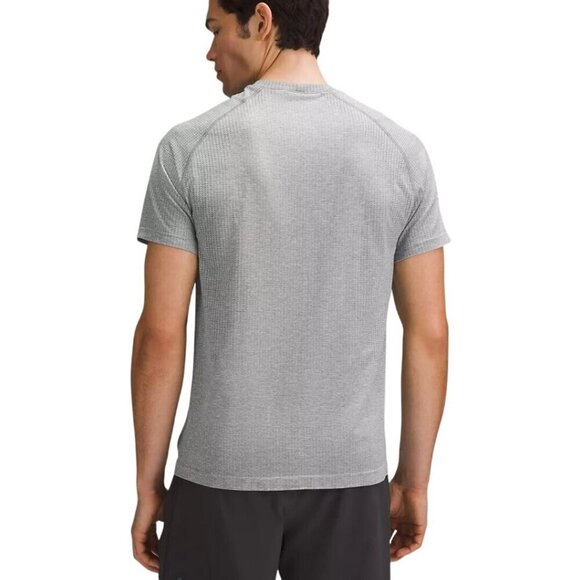 Lululemon Metal Vent Tech Shirt Sleeve Shirt Heathered Green Size M - Picture 3 of 8